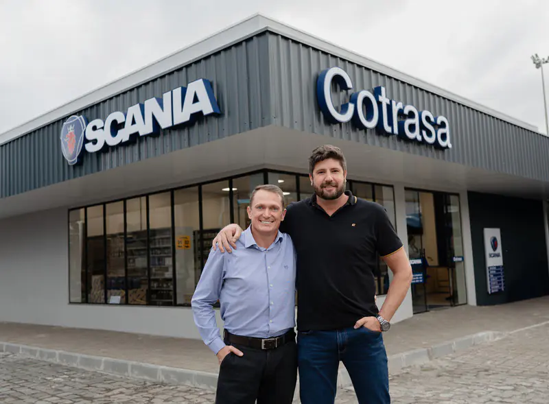 Scania Cotrasa inaugura loja de peças em Paula Freitas (PR) e amplia presença no Sul do país