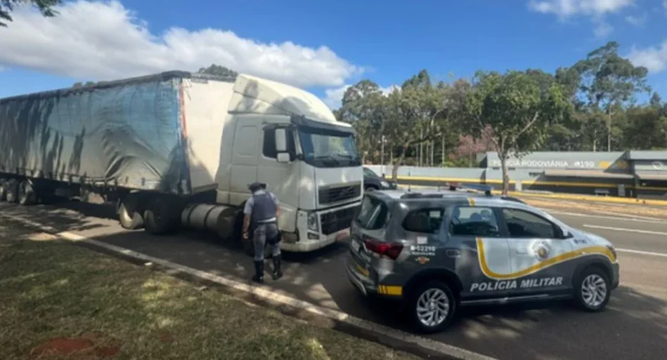 Caminhao Parado Policia