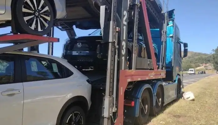 CAMINHAO BALEADO 1