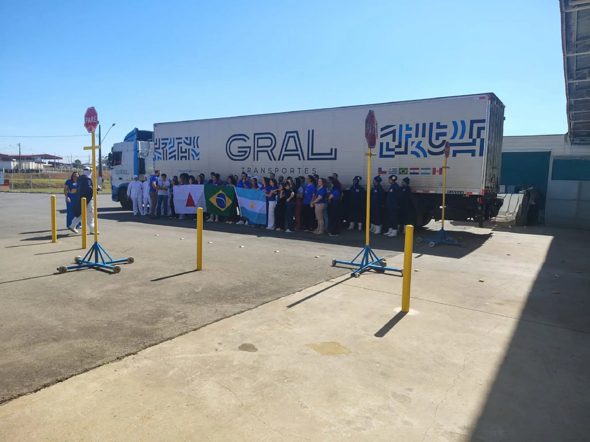 Transportes Gral realiza seu primeiro embarque internacional com destino à Argentina