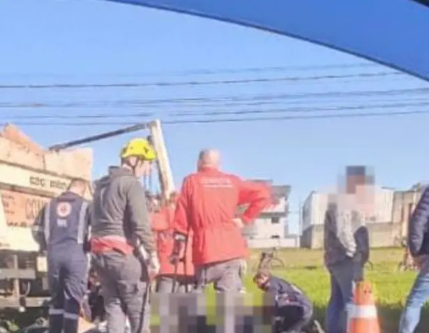 Caminhoneiro morre após mal-súbito ao volante na BR-280