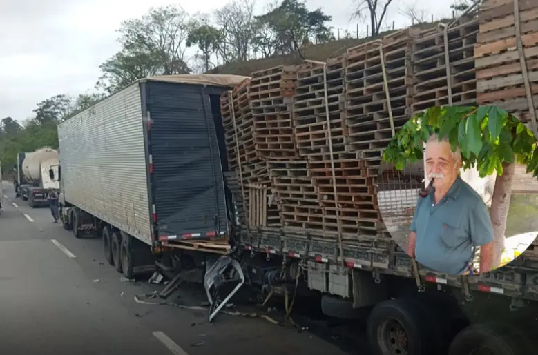 Caminhoneiro itapirense morre em trágico acidente na Rodovia Fernão Dias