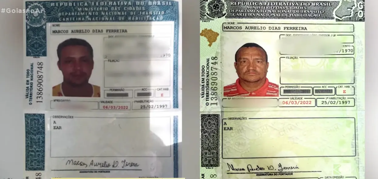 Habilitação clonada gera pesadelo para caminhoneiro em Goiânia