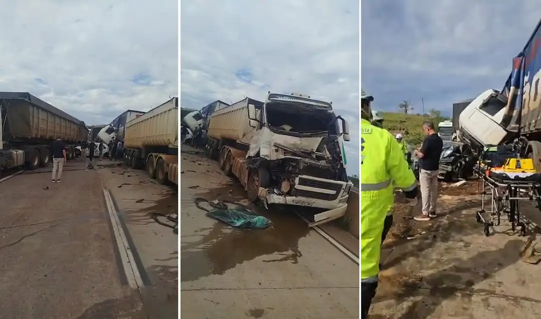 Caminhoneiro de Xanxerê perde a vida em grave acidente na BR-163, no Oeste do Paraná