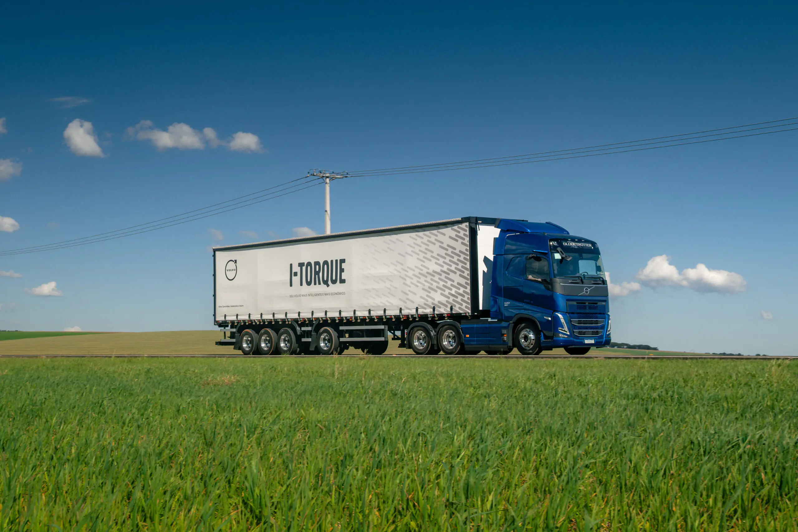 Volvo FH 500 6×2 com I-Torque redefine o transporte de 58 toneladas no Brasil