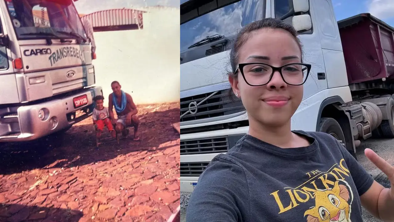 Jovem carreteira de Sorocaba vira referência nas estradas e nas redes sociais