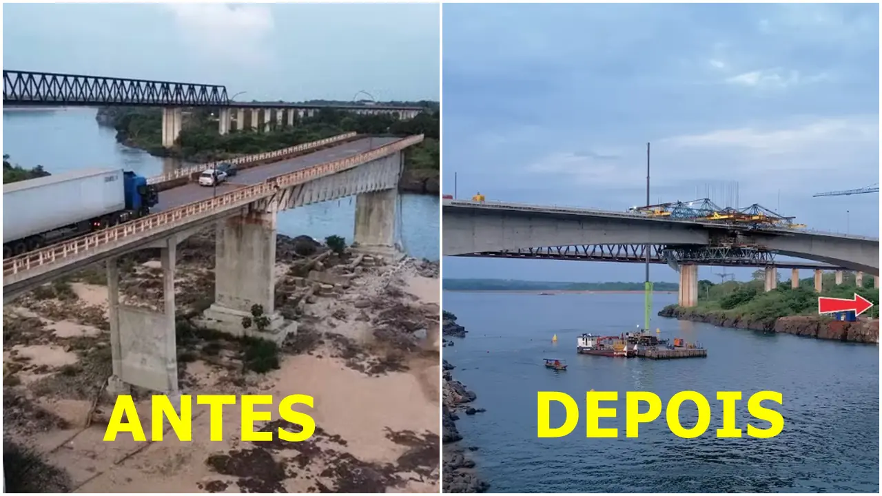 Video: Veja como estar ficando a Ponte JK com detalhes.