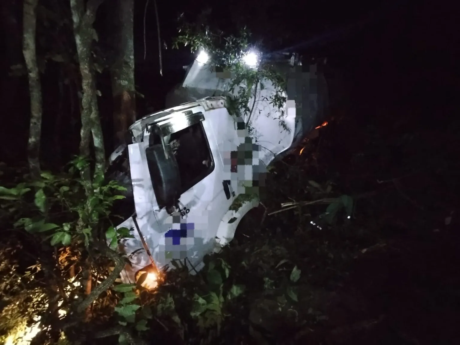 Caminhoneiro morre em grave acidente na BR-282 no Oeste de Santa Catarina