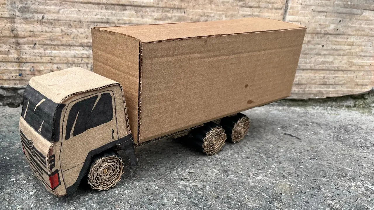 Como fazer caminhão de papelão: passo a passo fácil e criativo