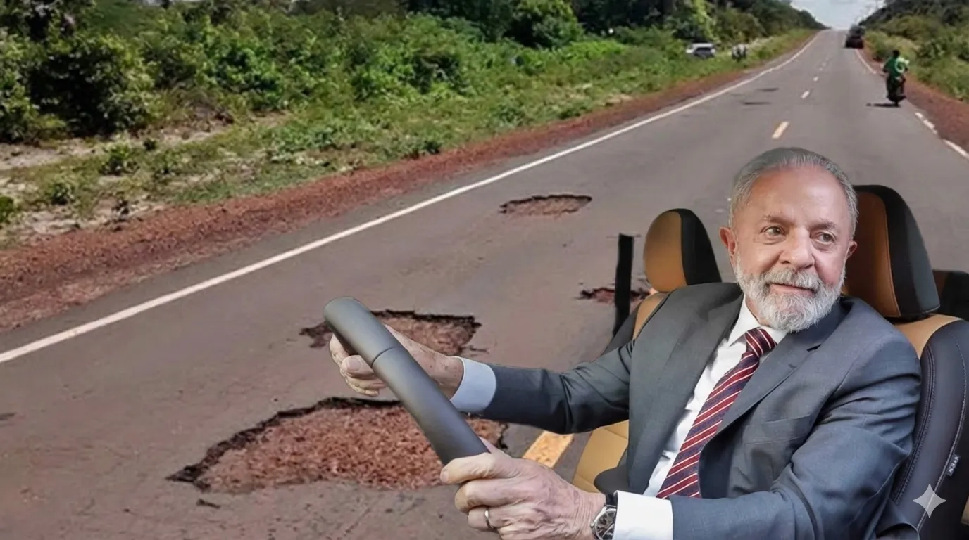 População cobra Lula por estradas esburacadas e critica proposta de vistoria para veículos