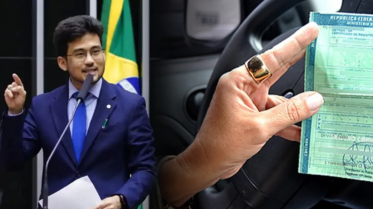 PEC apresentada por Kim Kataguiri promete reduzir IPVA para 1%.