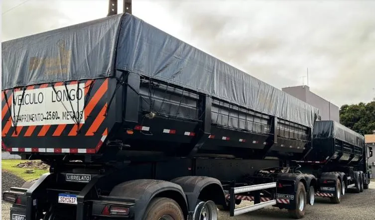 Transportadora Brasil Central anuncia venda de rodocaçamba por R$ 250 mil