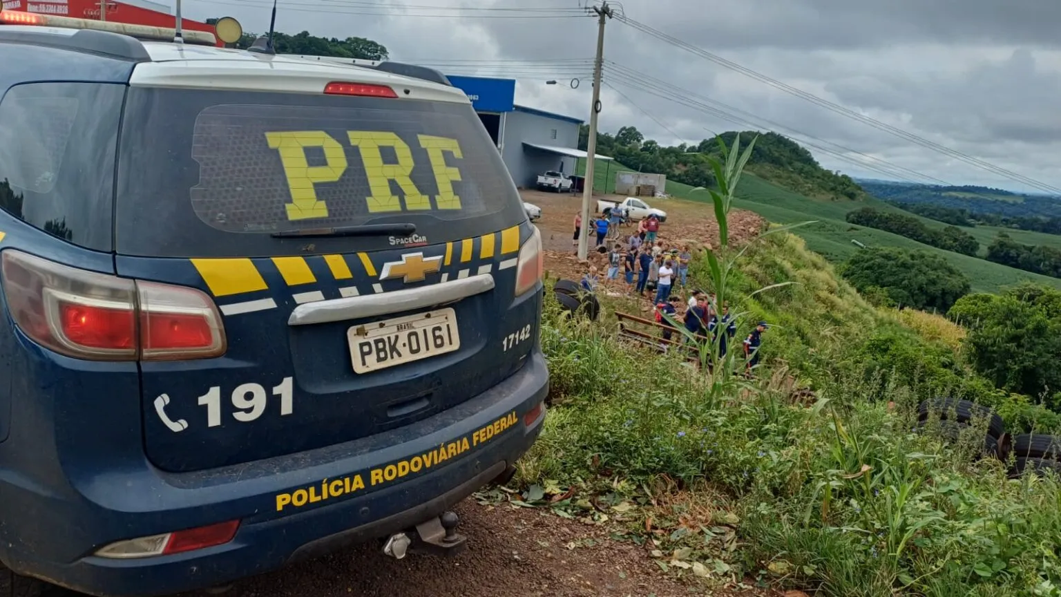 Acidente com caminhão