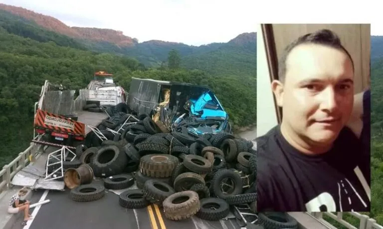 Caminhoneiro morto na ERS-122 é identificado na Serra Gaúcha