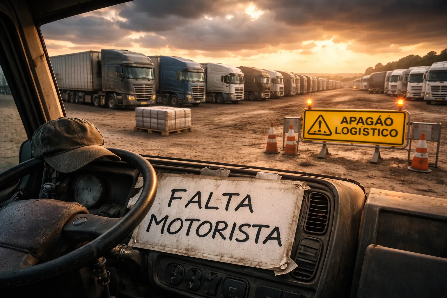 Brasil está preparado para o “apagão logístico” por falta de motoristas?