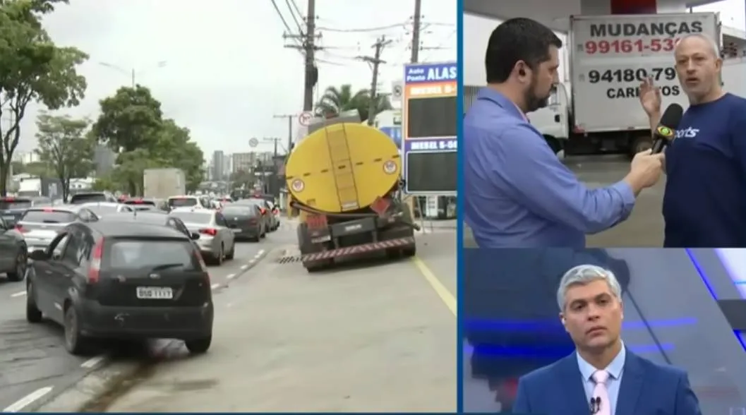 Diesel dispara em posto e caminhoneiro decide parar caminhão após aumento de quase 45%