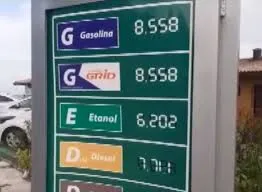 Preço da Gasolina chega a R$8,00 no Estado da Bahia