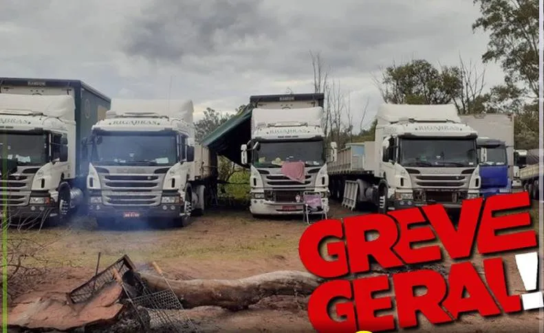 Greve dos caminhoneiros é confirmada e pode começar já nesta quarta-feira