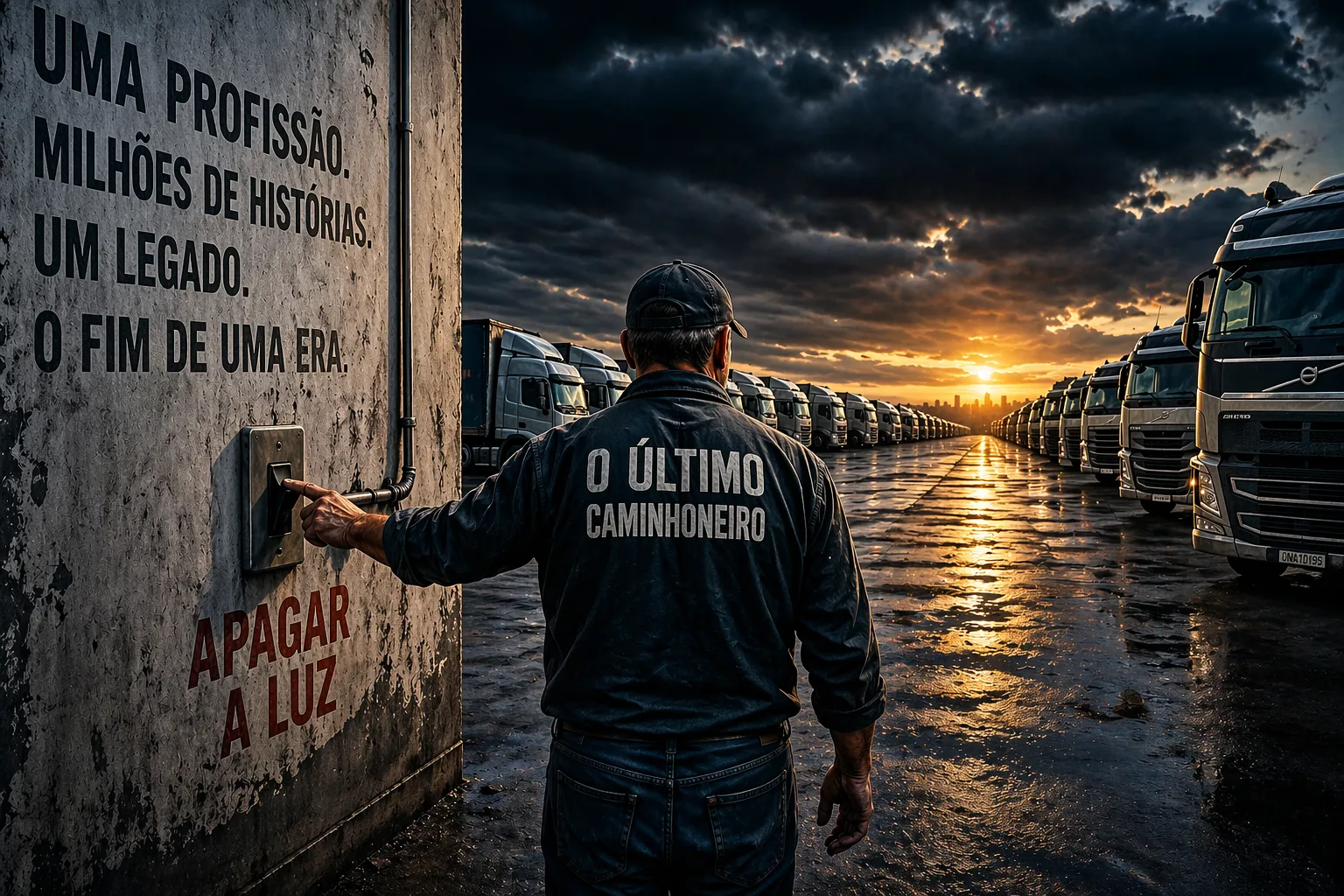 O Fim da profissão de caminhoneiro.