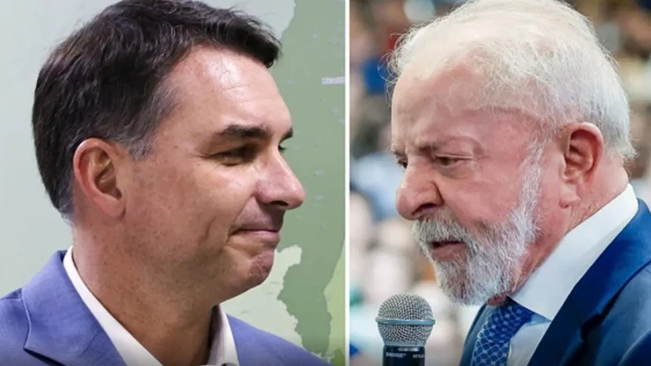 Pesquisa entre caminhoneiros mostra Flávio bolsonaro na frente do Lula