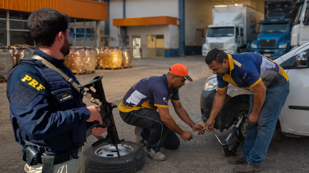 Video: Motorista pede macaco na base da PRF e é multado por não possuir o equipamento obrigatório