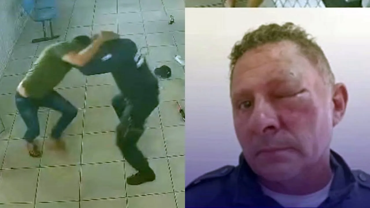 Briga entre policial e caminhoneiro