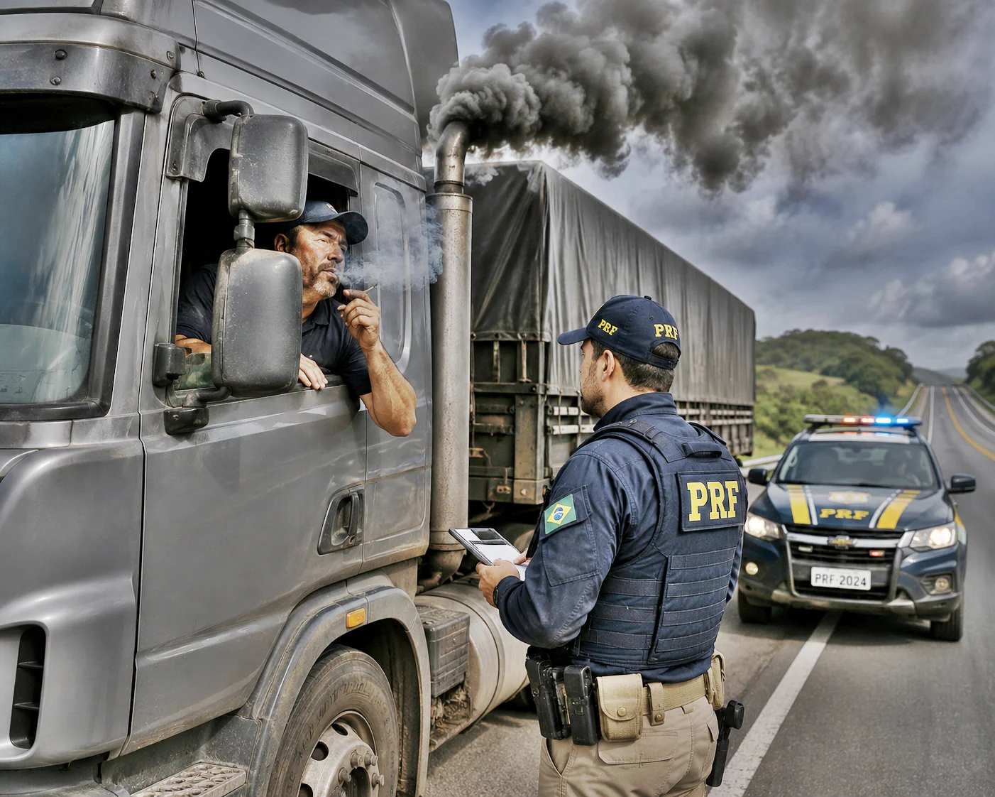 Fumar ao volante pode render multa e pontos na CNH; veja o que diz a regra
