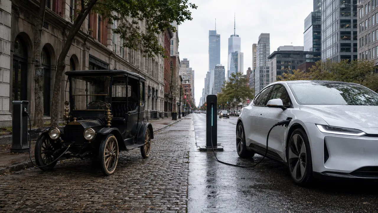 Carro elétrico já foi moda, desapareceu e agora tenta vencer um velho problema