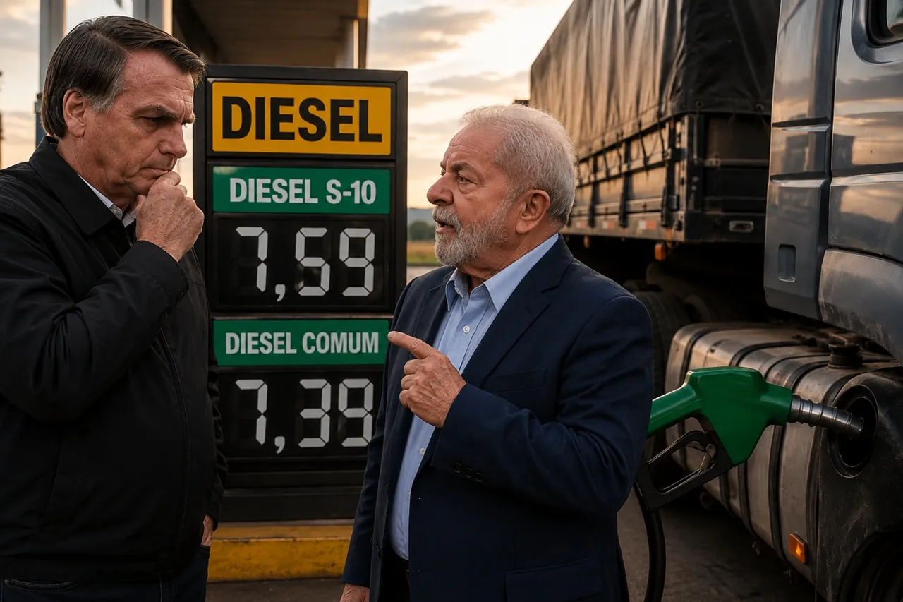 Diesel bateu preço mais alto em qual governo?