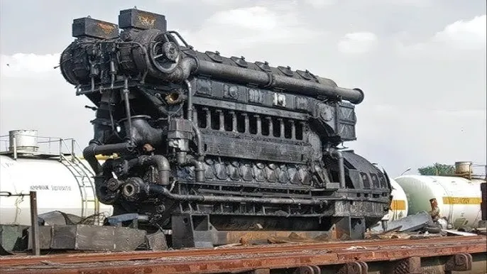 Veja quanto custa um motor de um navio