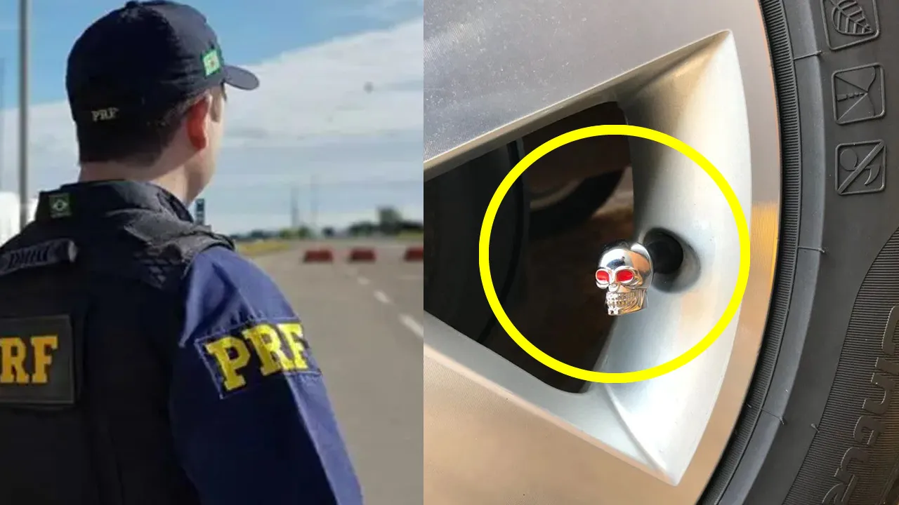 Falta da tampinha no pneu pode dar multa de quase R$ 200 e poucos motoristas sabem.
