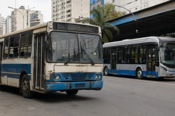 Fim dos ônibus velhos avança no Brasil e coloca frota antiga no centro da renovação