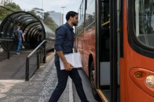 Ônibus grátis para entrevista muda o caminho de quem procura emprego em Curitiba