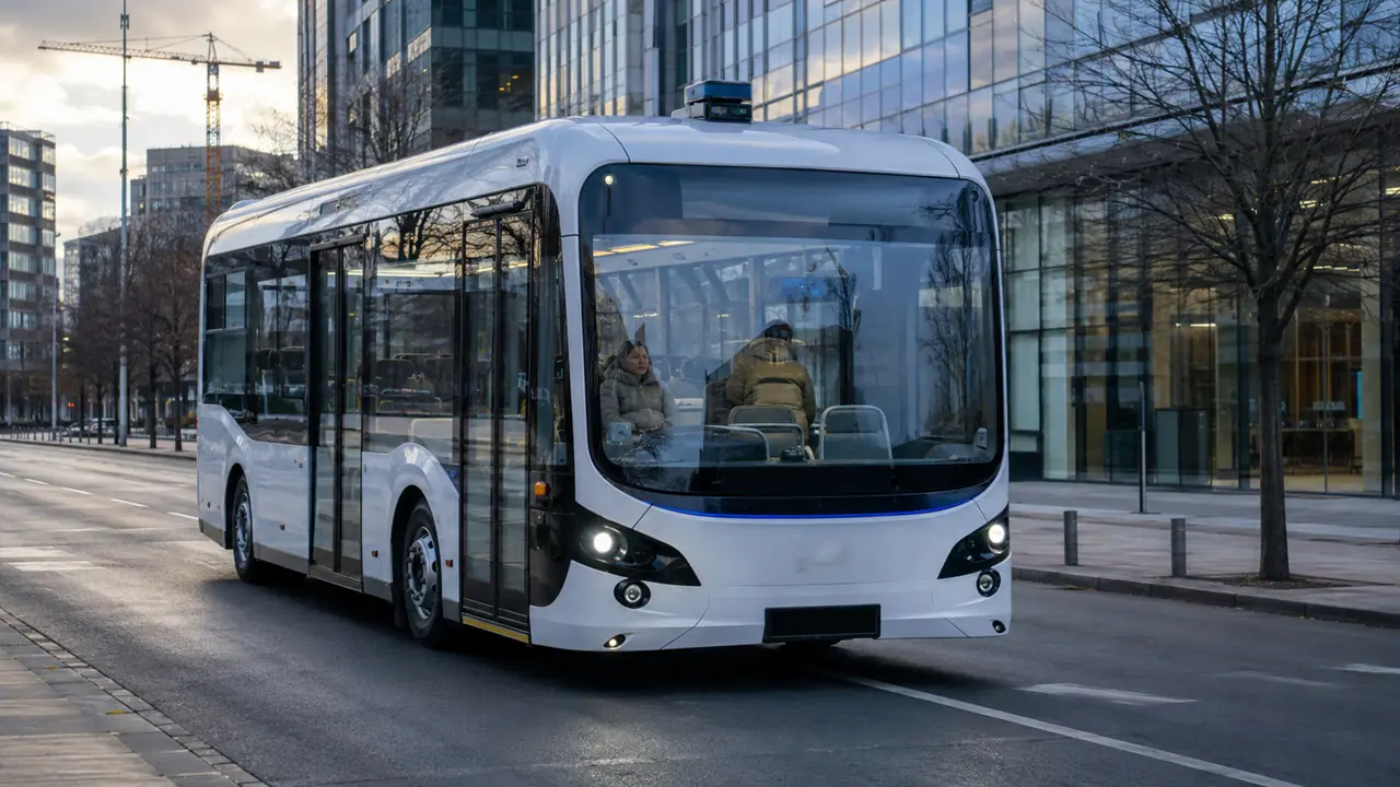 Ônibus sem motorista já leva passageiros sozinho sem a presença de um profissional