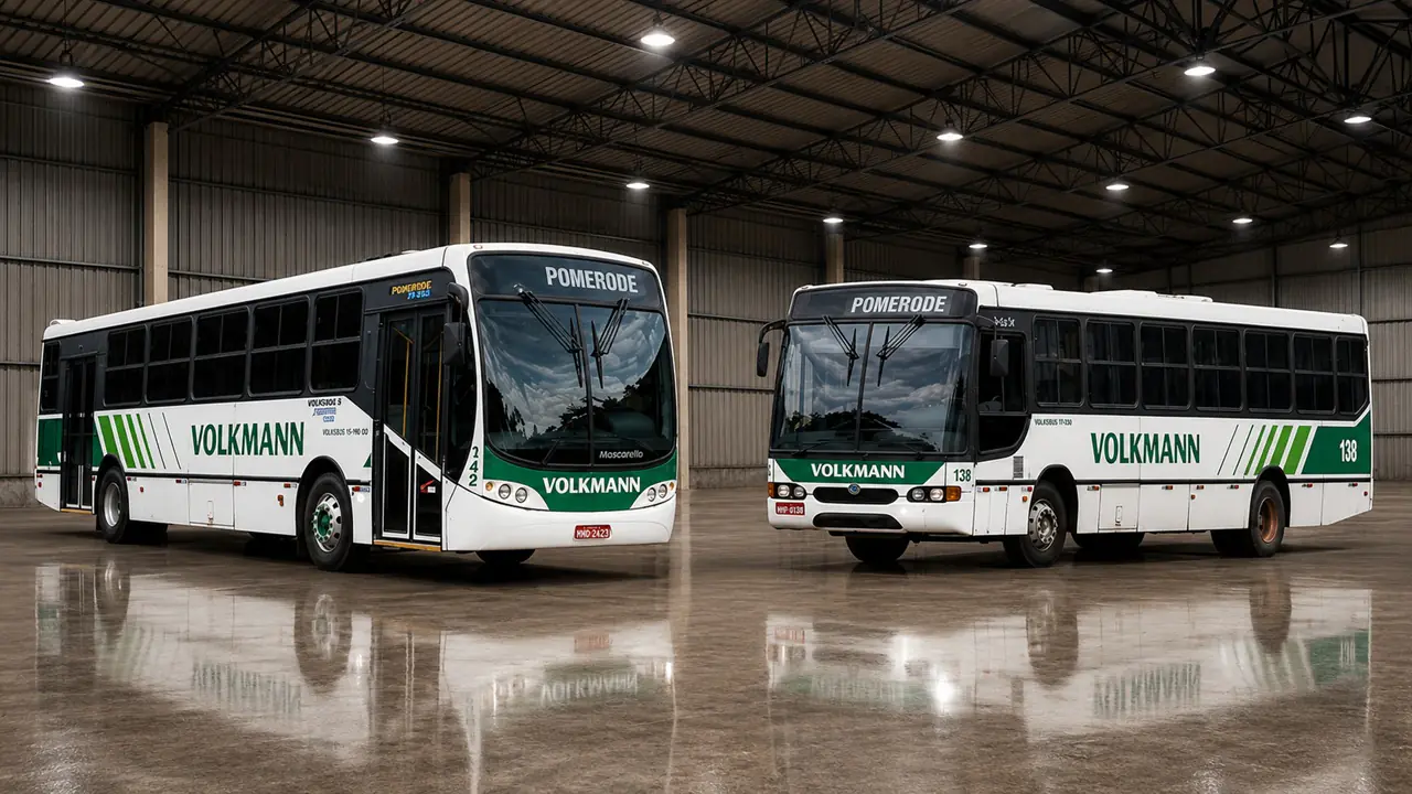 Viale e Urbanuss Pluss mostram uma fase em que ônibus urbano tinha cara de conforto