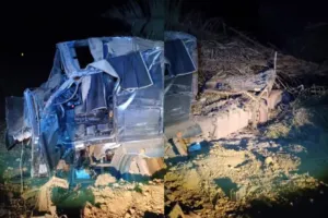 Caminhoneiro morre em ‘curva da morte’ no Piauí; local já é conhecido por acidentes